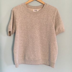 Sincerely Jules thick grey sweatshirt T, Medium